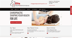 Desktop Screenshot of grandeprairiechiropractor.com